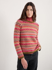 Seasalt Cornwall Green Percella Cove Jumper - Image 4 of 8