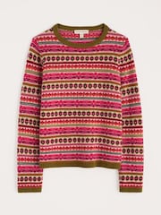 Seasalt Cornwall Green Percella Cove Jumper - Image 7 of 8