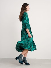 Seasalt Cornwall Green Etta Dress - Image 1 of 5