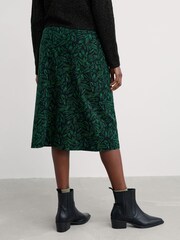 Seasalt Cornwall Green Forest View Skirt - Image 3 of 5