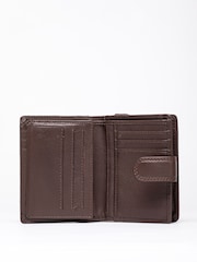 Braun - Lakeland Leather Kleine Geldbörse mit Lasche - Bild 2 von 5