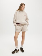 Cotton On Natural Plush Premium Graphic Hoodie - Image 4 of 5