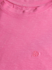 Superdry Pink Studios Crew T-Shirt - Image 6 of 7
