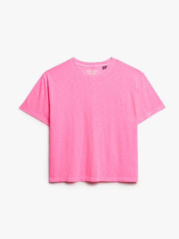 Superdry Pink Studios Crew T-Shirt - Image 7 of 7