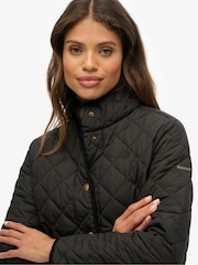 Superdry Black Estate Country Liner Jacket - Image 6 of 8