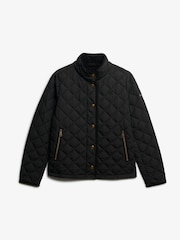 Superdry Black Estate Country Liner Jacket - Image 7 of 8