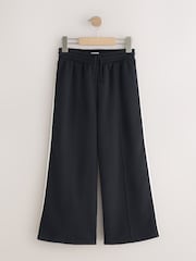 Black Side Stripe Wide Leg Jogger (3-16yrs) - Image 6 of 9