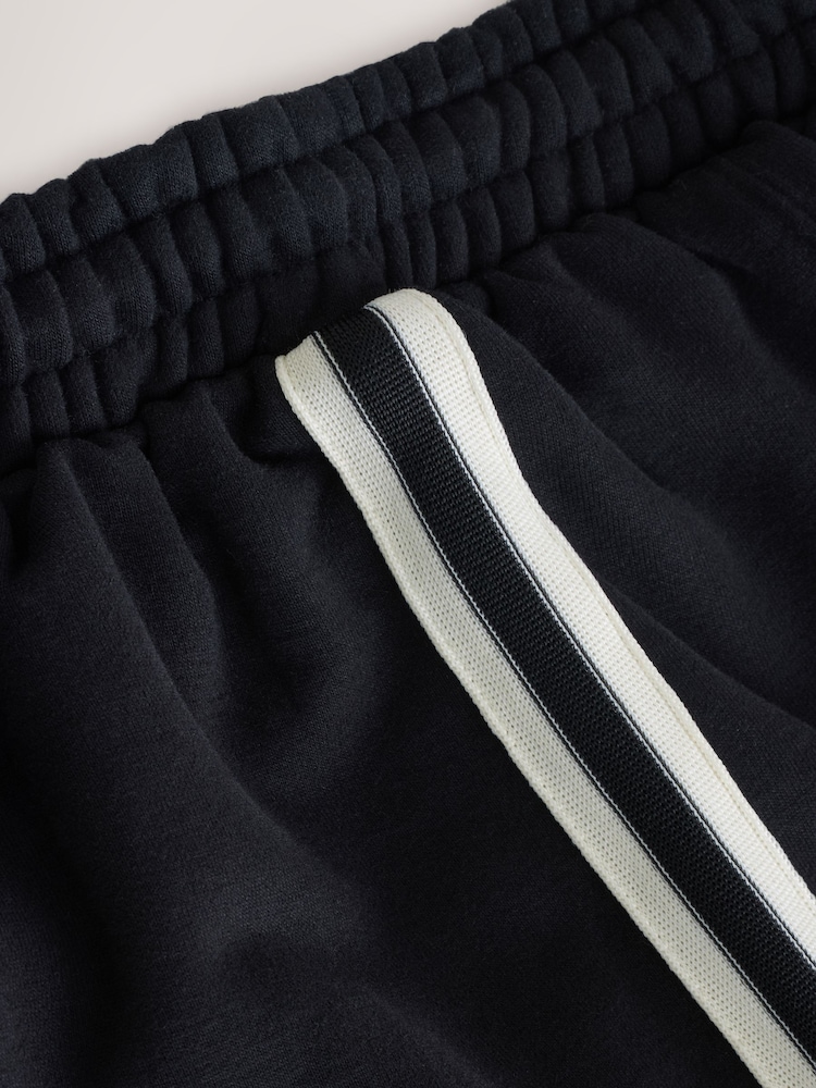 Black Side Stripe Wide Leg Jogger (3-16yrs) - Image 9 of 9 Black Side Stripe Wide Leg Jogger (3-16yrs) - Image 9 of 9