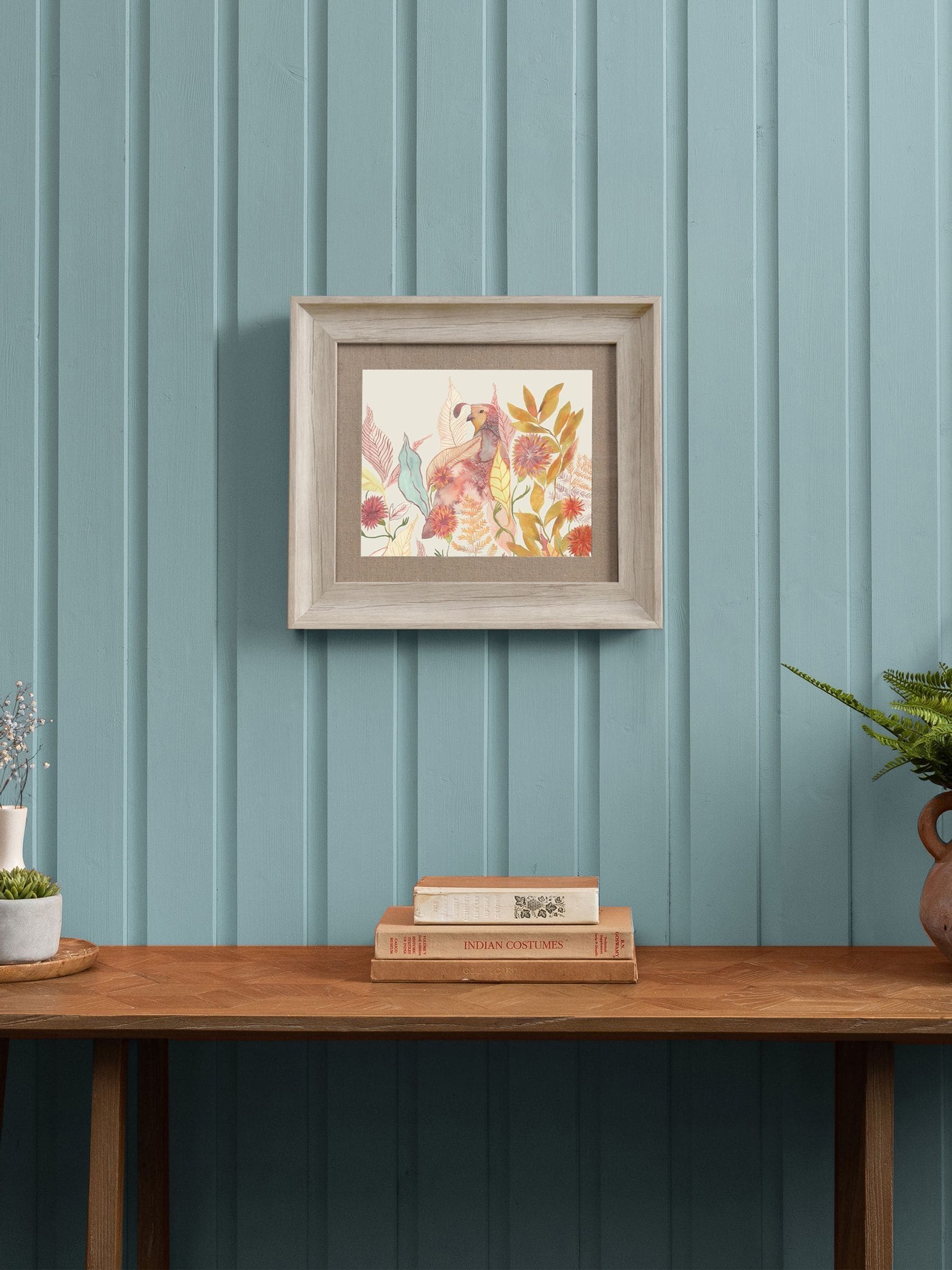 Next：日本 Voyage Maison ウズラ フレーム入り ピクチャー from Next