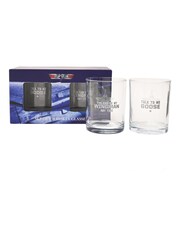 Widdop Set of 2 Clear Top Gun Whisky Tumblers - Image 2 of 2