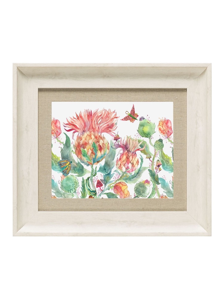 Voyage Maison Marigold Enchanting Thistle Picture Framed - Image 3 of 3