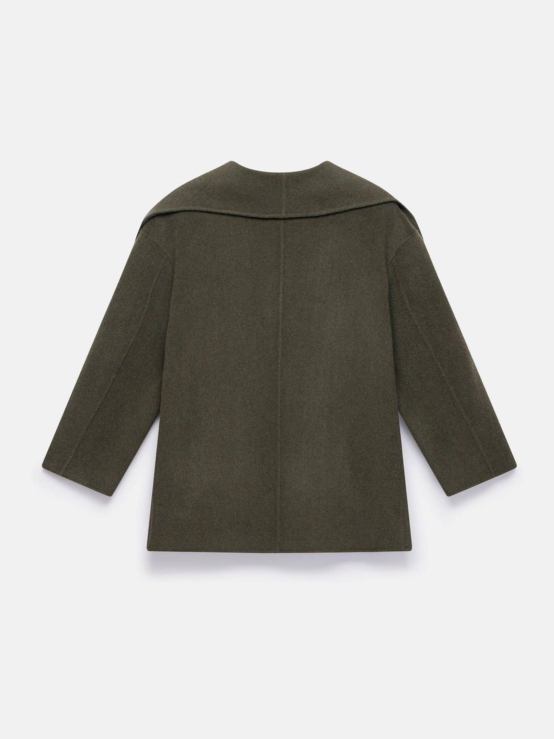 Buy Mint Velvet Green Wool Blend Hand Finished Coat from Next USA