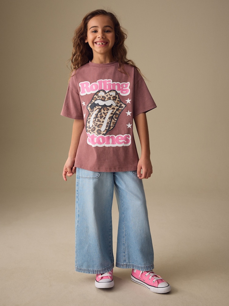 Brown Animal The Rolling Stones Band T-Shirt (3-16yrs) - Image 2 of 3 Brown Animal The Rolling Stones Band T-Shirt (3-16yrs) - Image 2 of 3