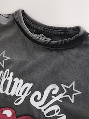 Charcoal The Rolling Stones Band T-Shirt (3-16yrs) - Image 7 of 10