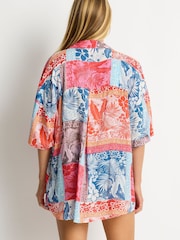 Sea Level Blue Coco Island Aloha Shirt - Image 5 of 6
