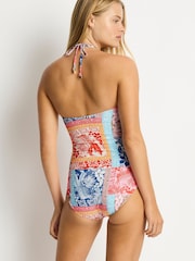 Sea Level Blue Coco Island Ring Bandeau Swimsuit - Image 5 of 5