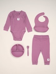 Rock-A-Bye Baby Boutique Toddler Outfit and Feeding Gift Set 5-Piece - Image 1 of 6