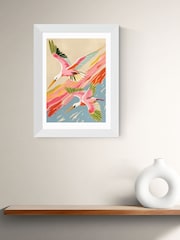 East End Prints White Roseate Spoonbills Wall Art Print by 83 Oranges - Image 1 of 2