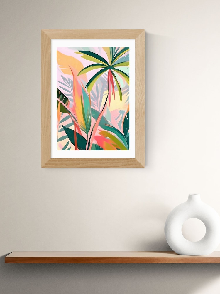East End Prints Oak Tropical Jewels Wall Art Print by 83 Oranges - Image 1 of 2