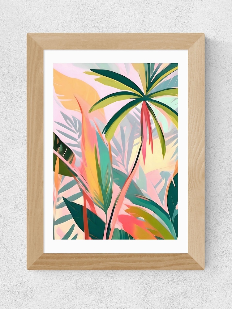 East End Prints Oak Tropical Jewels Wall Art Print by 83 Oranges - Image 2 of 2