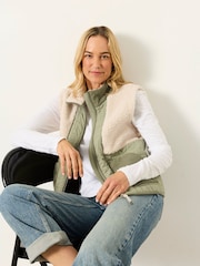 FatFace Bexley Green Padded Gilet - Image 5 of 6