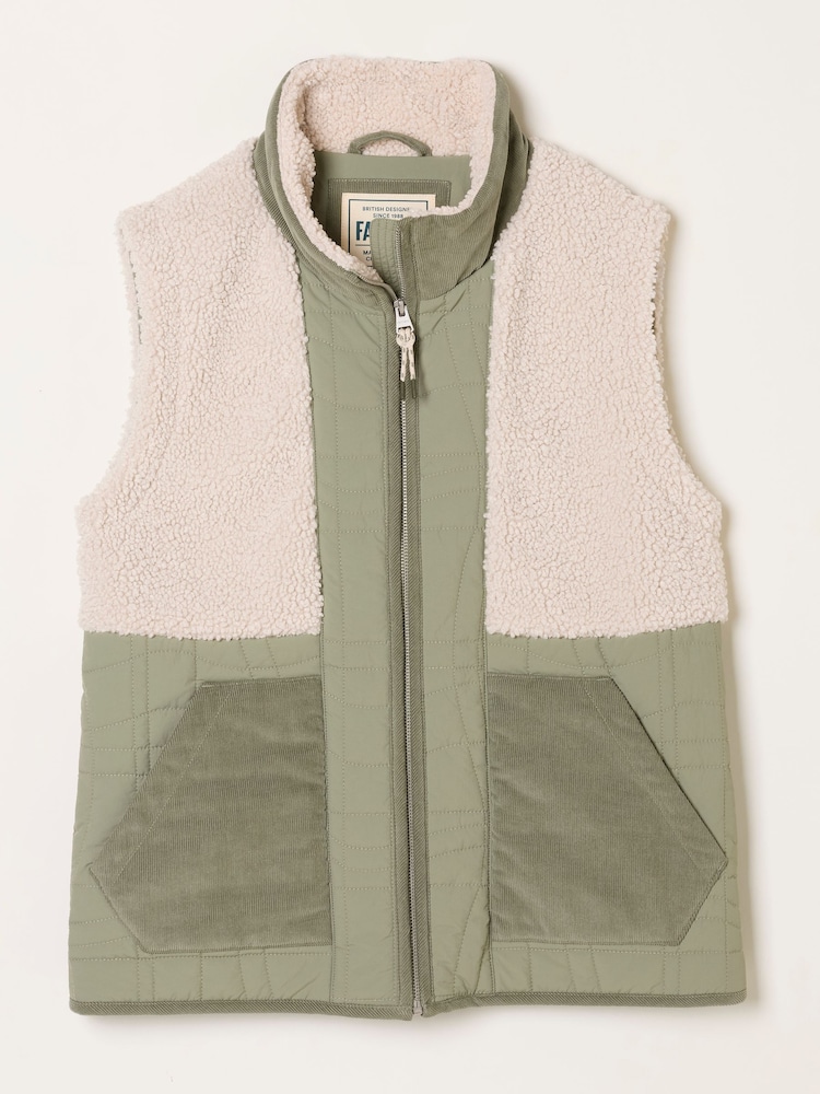 FatFace Bexley Green Padded Gilet - Image 6 of 6 FatFace Bexley Green Padded Gilet - Image 6 of 6