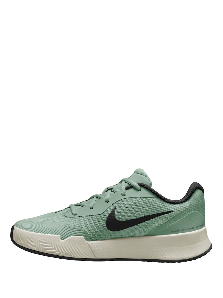 Nike Black Vapor Lite 3 Clay Court Tennis Trainers - Image 2 of 4