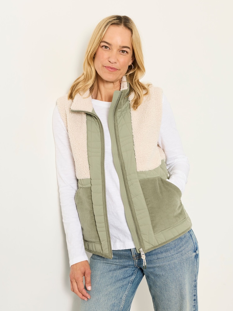 FatFace gewatteerd Bodywarmer - Afbeelding 1 van 6 FatFace gewatteerd Bodywarmer - Afbeelding 1 van 6