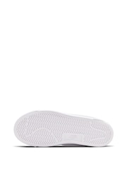 Nike White Youth Tennis Essential Trainers - Image 7 of 9