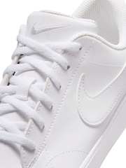 Nike White Youth Tennis Essential Trainers - Image 8 of 9