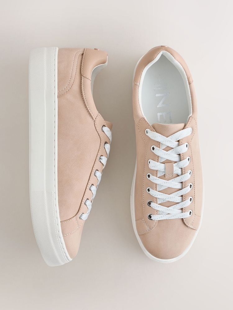 وردي - Forever Comfort® Lace Up Trainers - Image 1 of 5
