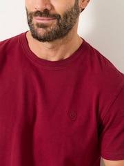 FatFace Red Lulworth T-Shirt - Image 3 of 6