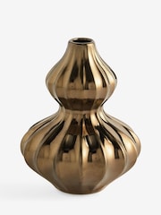 Plated Ceramic Bud Vase - 画像 5 / 5