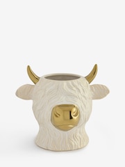 Керамическая ваза с Head Hamish The Highland Cow - Изображение 3 3