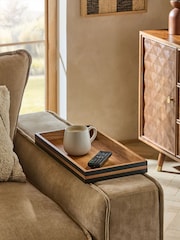 Brown Bronx Wooden Sofa Tray Sofa Tray - Image 1 of 3