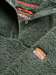Superdry Green Super Soft Half Zip Jumper - Image 6 of 6