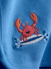 JoJo Maman Bébé Yellow Crab 2-Piece Sweatshirt & Shorts Set - Image 7 of 7