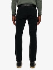 Superdry Black The Merchant Store Sateen Five Pocket Joggers - Image 5 of 7