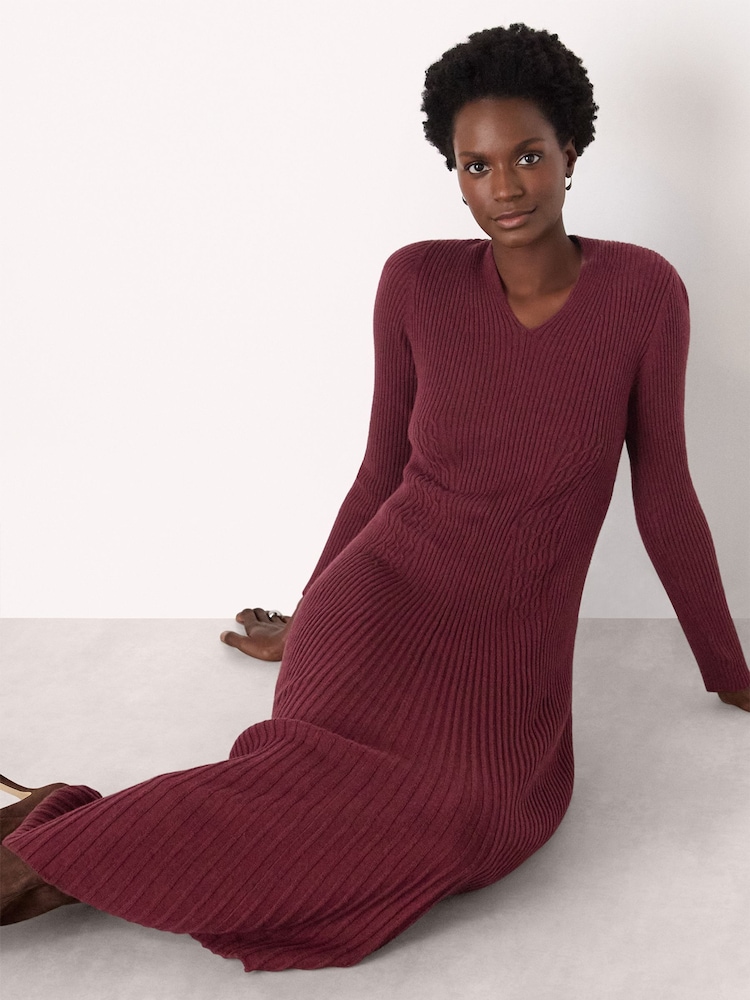 sandro green knit dress SANDRO DAY DREAM MAXI DRESS IN VISCOSE-KNIT MAXI DRESS - Green