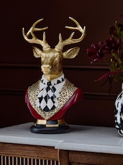 Stag Bust Ornament - 5суретінің 1 суреті