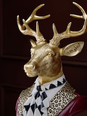 Stag Bust Ornament - 5суретінің 2 суреті