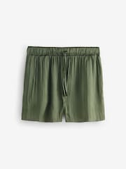 Green Strappy Short Pyjamas Set - Image 3 of 3