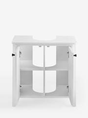 White Ashworth Under Sink Storage Cabinet - Image 7 of 10