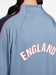 Nike Work Blue England Strike Long Sleeve Drill Top - Image 3 of 6