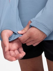 Nike Work Blue England Strike Long Sleeve Drill Top - Image 5 of 6