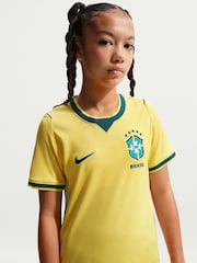 Nike Home Brazil 2026 Stadium Football Shirt - Image 3 of 5