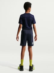 Nike Blue Erling Haaland Academy Dri-FIT Football Shorts - Image 7 of 9