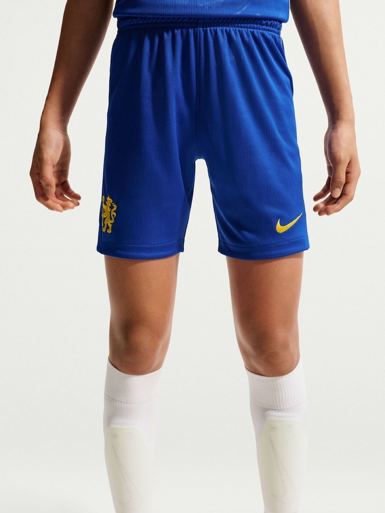Nike Blue Chelsea FC 2026/27 Stadium Home Replica Shorts - Image 1 of 8