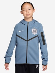 Nike Work Blue England Tech Fleece Hoodie - Image 3 of 3