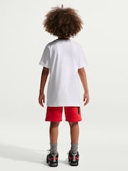 Nike White Youth FC Barcelona Crest T-Shirt - Image 2 of 5